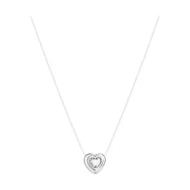 Подвеска на леске сердце 94070154 серебро Сердце_0