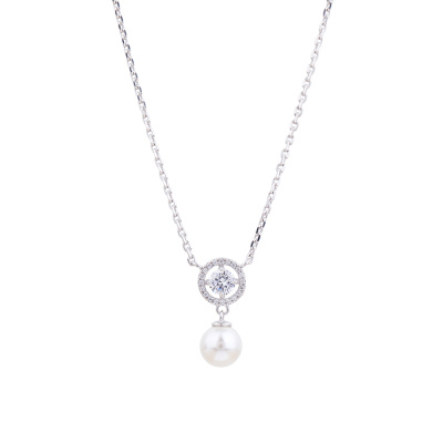 Колье 1055826-01150-35 серебро