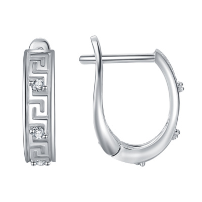 Серьги LLE576 серебро версаче