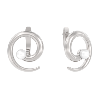 Серьги 1045992-01250-2S серебро