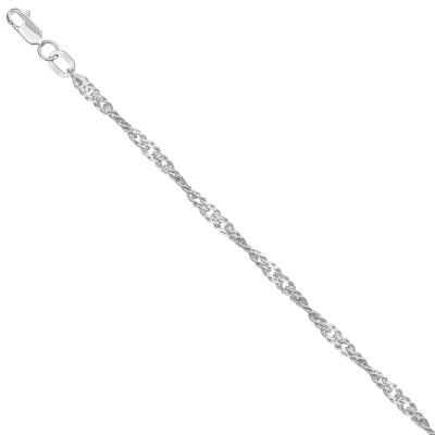 Цепь НЦ22-028Ю-3 d0.50*   серебро Полновесная