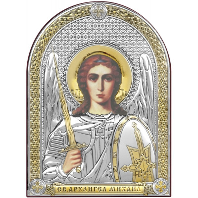 Икона 6398.3O ювелирный сплав Архангел Михаил
