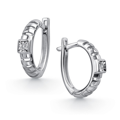 Серьги 02-4734.000Б-00 серебро