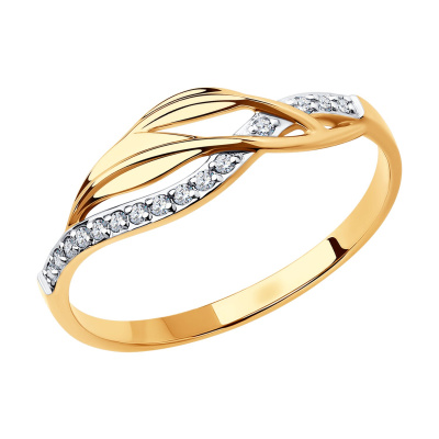 Кольцо 018842 золото