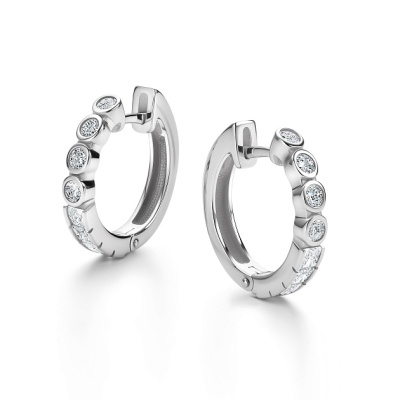 Серьги конго 02-4047.00КЦ-00 серебро