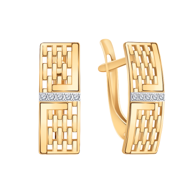 Серьги 21240 золото