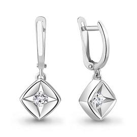 Серьги подвесные 48982.2 золото