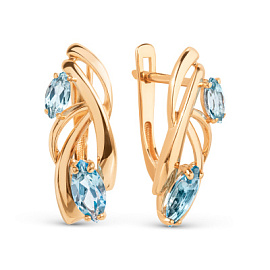 Серьги 023262-1310 золото