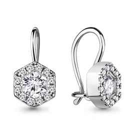 Серьги 48775А.5 серебро