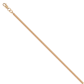 Браслет классический НБ12-002 d0.50 золото Полновесный