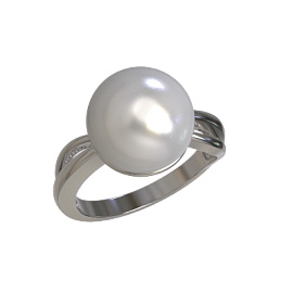 Кольцо 1 камень 1021061-01250 серебро
