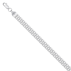 Цепь НЦ22-073Ю-3 d0.50 серебро Полновесная