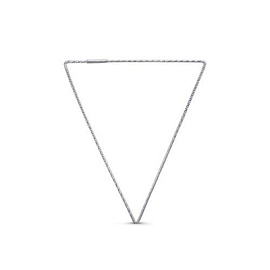 Серьги серьга одиночная с520134.70 серебро Треугольник