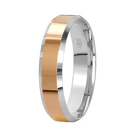 Кольцо обручальное 10-721-БК золото