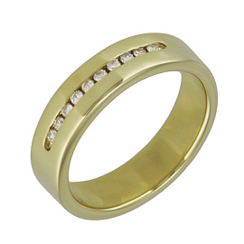 Кольцо обручальное GB3 золото