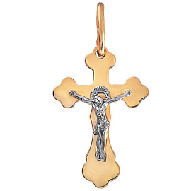 Крест христианский 810-00331-10-00-00-00 золото Полновесный