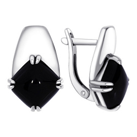Серьги 2340391455-20 серебро