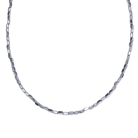 Бусы нить К-Гм-130-2-с-38 серебро