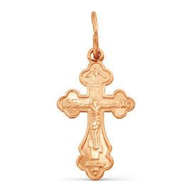 Крест христианский Т10006116 золото Полновесный