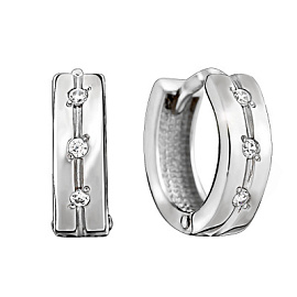 Серьги дорожка с105088р серебро Колечки