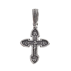Крест христианский кр-012 серебро